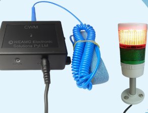 CWMAO - Continuous Wrist Strap Monitor with And-on Light