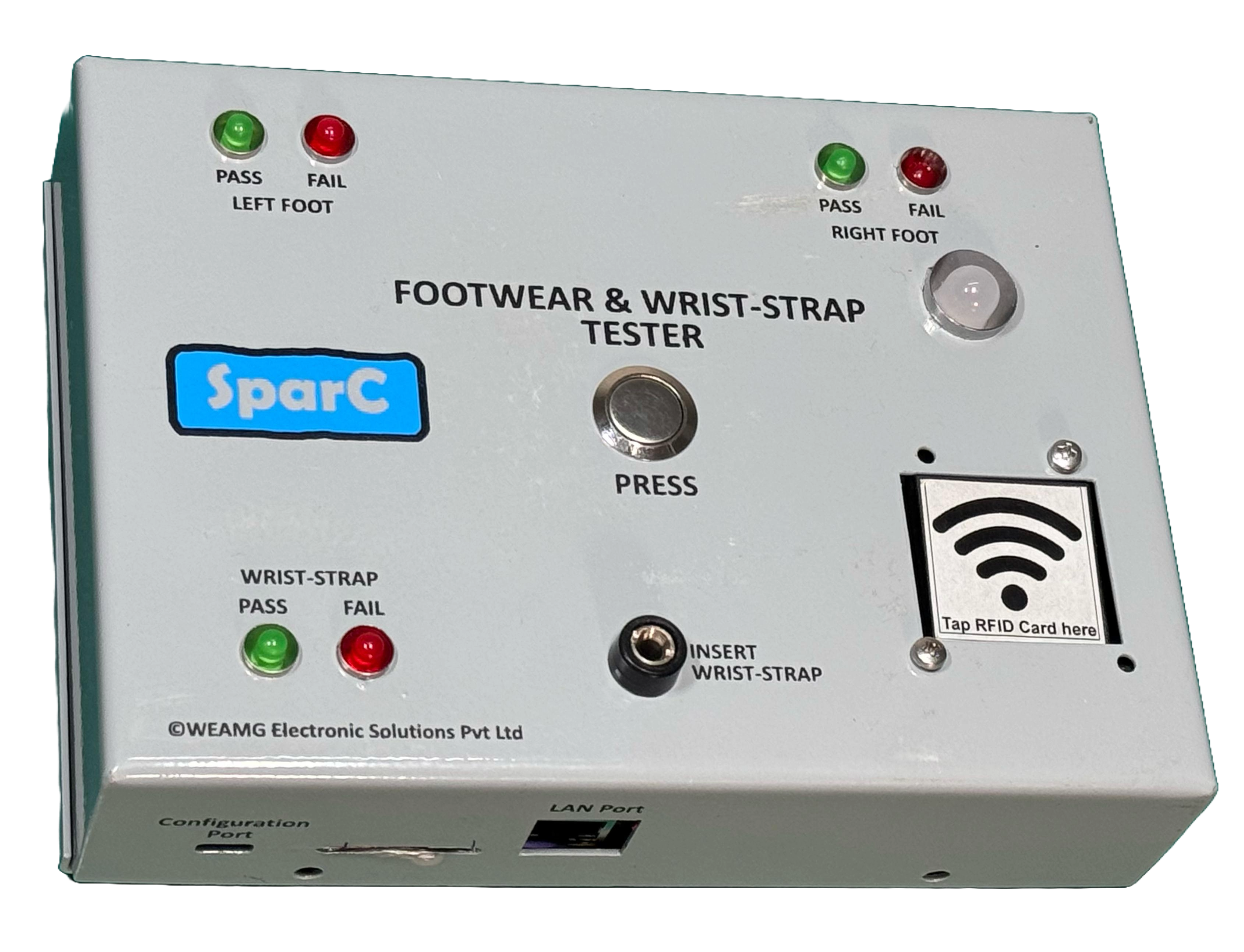 Footwear & Wrist Strap Tester